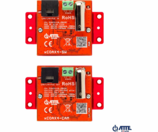 Atte Sada aktivních převodníků pro Ethernet a PoE přenos ...