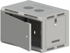 Q-Lantec Závěsná skříňka 19 9U (SW-9U-600-500-N-DMJ-OP-RP-BS)