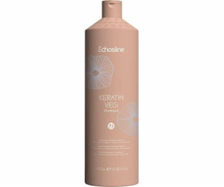 Echosline Keratin Veg regenerační šampon na vlasy 1000ml
