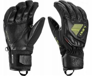 Leki LEKI GLOVES WCR C-Tech 3D Jr. black lemon 5.0
