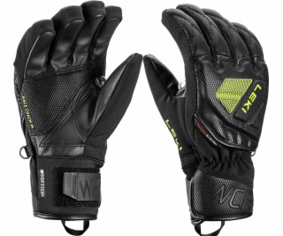 Leki LEKI GLOVES WCR C-Tech 3D Jr. black lemon 8.0