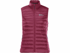 Jack Wolfskin Pánská vesta Pack-Go Down W 1207031-2198 Červená S
