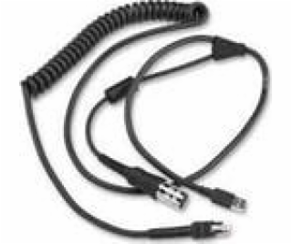 Zebra USB kabel CBA-UF5-C09ZAR Paralelní kabel Černý USB ...