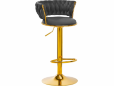 Activeshop Barová židle 4Rico QS-B313a sametově šedá