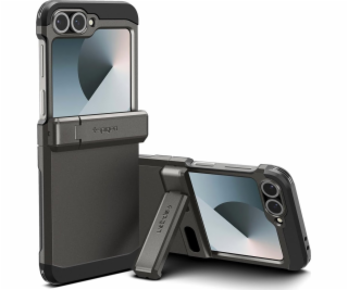 Spigen Tough Armor Pro, stříbrná - Samsung Galaxy Z Flip6