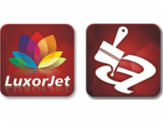 Victoria Sport Skleněná trofej s barevným potiskem, gravírováním a výplní barvou LuxorJet a pouzdrem