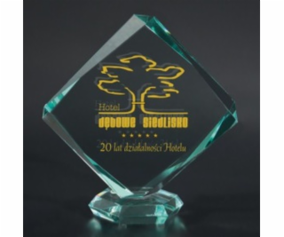 Victoria Sport Skleněná trofej s rytím a pouzdrem + výplň...