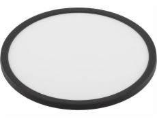 TK Lighting Stropní svítidlo TK Lighting Aqua Black Large 6905 kruhové stropní svítidlo s vypínačem na krytu 1x45W LED 3000/4000/6500K černá/bílá