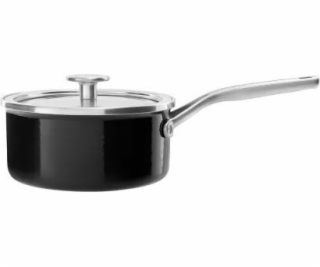 KitchenAid Smaltovaný hrnec 2l - černý / KitchenAid