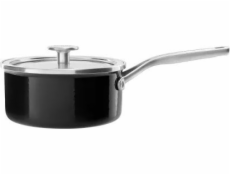 KitchenAid Smaltovaný hrnec 2l - černý / KitchenAid