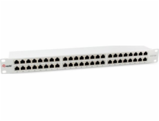 Equip Equip patchpanel 48x RJ45 Cat6A 19 FTP 1HE Premium, světle šedý