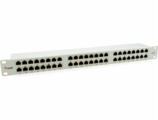 Equip Vybavte Patchpanel 48x RJ45 Cat6 19 FTP 1HE ISO/IEC hellgrau
