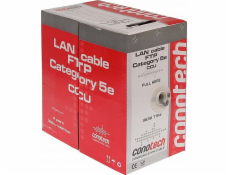 Conotech Počítačový kabel FTP CU CAT5E s kroucenou dvojlinkou