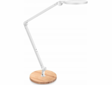 CEP Stolní lampa CLED-0350 Stolní lampa, obří, bílá s el. dřevo