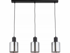 TKKRYWULT Závěsná lampa TK Lighting Sierra 6654 3x15W E27 černá/chrom