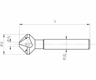 Fanar POGLEBIACZ DIN 335-C 90*20,5 VHM AT