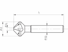 Fanar POGLEBIACZ DIN 335-C 90*20,5 VHM AT