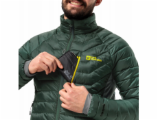 Jack Wolfskin Pánská bunda Routeburn Pro Ins 1206862-T0138 zelená L