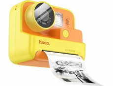 Hoco Digitální fotoaparát HOCO dětský fotoaparát s tiskárnou DV200 žlutý