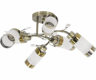 Mdeco Stropní lampa Glamorous ELM8267/6 21QG do jídelny m...
