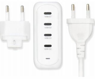 NoName Nabíječka HI5 135W PD adaptér 4x USB-C 100W max. n...