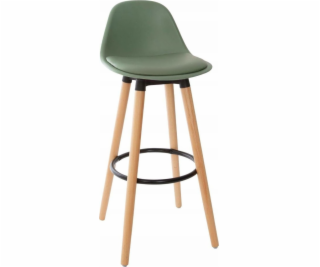 Atmosphera Barová židle s opěradlem MAXON, 92 cm, zelená