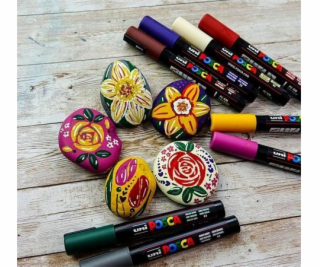 UNI-BALL POSCA PC-5M Různé barvy 16 ks.