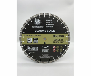 INDIAN PROFESSIONAL DIAMANTOVÝ KOTOUČ 350 mm TURBO CUT SE...