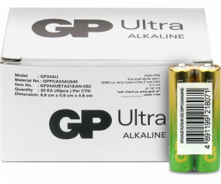 GP Battery Alkalické baterie LR03/AAA GP ULTRA 40 ks. (G-...