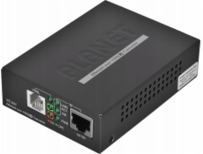 Planet PLANET VC-231 Převodník optických vláken Síťový převodník 100 Mbit/s Černá