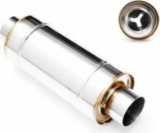RM Motors Sports tlumič výfuku s přímým průchodem 60 mm 4...