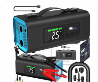 Luxury Luxusní startovací booster 54,76 Wh PD30W kompreso...