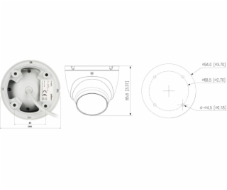 Dahua Technology IP kamera IP KAMERA IPC-HDW1839T-A-IL-03...