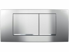 Geberit Splachovací tlačítko 115.899.JQ.1 / GEBERIT / TWINLINE30 / DVOJITÉ SPLACHUJÍCÍ TLAČÍTKO: MATNÝ CHROM, LAKOVANÝ, SNADNO ČISTITELNÝ POVLAK /
