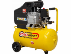 Forcekraft Kompresor Pístový kompresor s přímým pohonem (1,5 kW, 24l nádrž, 8 barů, 180 l/min, 230 V)