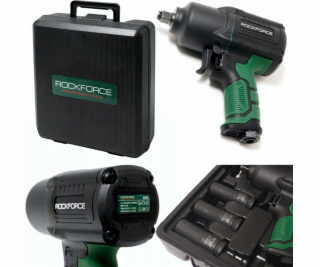 Rockforce Pneumatický rázový utahovák 1450 Nm 1/2  s dvoj...