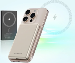 Canyon Powerbanka OnPower 505 slim MagSafe 5000 mAh PD20W...