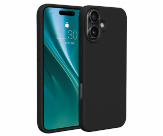 Silikonové TPU pouzdro Etteri pro iPhone 16 černé
