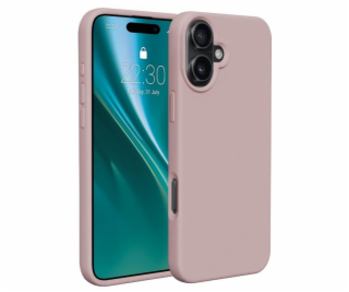 Silikonové TPU pouzdro Etteri pro iPhone 16 světle růžové