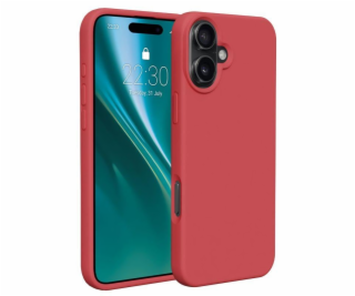 Silikonové TPU pouzdro Etteri pro iPhone 16 raspberry