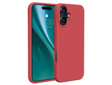 Silikonové TPU pouzdro Etteri pro iPhone 16 raspberry