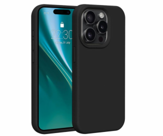 Silikonové TPU pouzdro Etteri pro iPhone 15 Pro černé