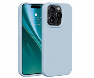 Silikonové TPU pouzdro Etteri pro iPhone 15 Pro světle modré