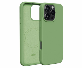 Silikonové TPU pouzdro Etteri Mag pro iPhone 16 Pro světl...