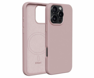 Silikonové TPU pouzdro Etteri Mag pro iPhone 16 Pro světl...