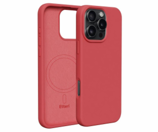 Silikonové TPU pouzdro Etteri Mag pro iPhone 16 Pro raspb...