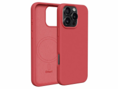 Silikonové TPU pouzdro Etteri Mag pro iPhone 16 Pro raspberry