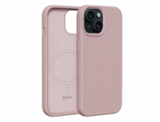 Silikonové TPU pouzdro Etteri Mag pro iPhone 15 světle růžové