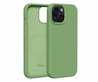 Silikonové TPU pouzdro Etteri Mag pro iPhone 15 světle ze...