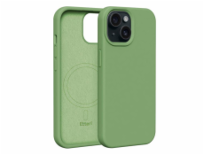 Silikonové TPU pouzdro Etteri Mag pro iPhone 15 světle zelené